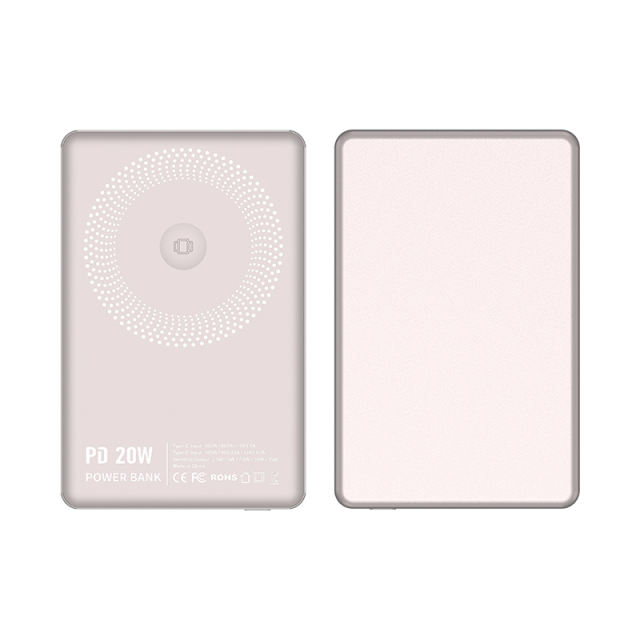 3-in-1 Magnetic Wireless Power Bank 5000mAh / 10000mAh | Ultra-Slim 8.5mm | PD 20W Fast Charging | Low-Temperature Safe Charging | Foldable 360° Stand，RC-WP040