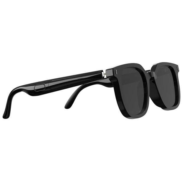 AI Translation Smart Glasses Bluetooth 5.4 | Open Ear Wireless Music &amp; Call Glasses | Touch Control | Dual Mic Noise Cancelling | Magnetic Charging | UV400 Sunglasses, RC-SG016