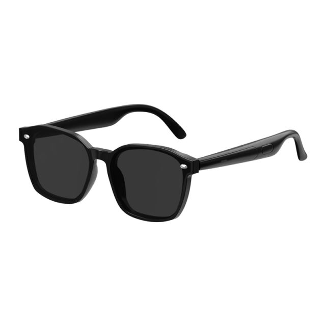 AI Translation Smart Glasses Bluetooth 5.4 | Open Ear Wireless Music & Call Glasses | Touch Control | Dual Mic Noise Cancelling | Magnetic Charging | UV400 Sunglasses, RC-SG017