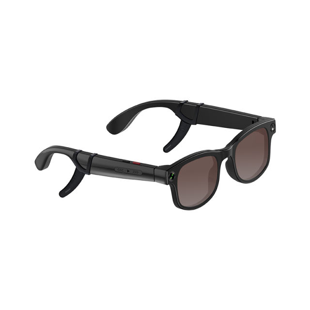 AI Translation Smart Glasses  with 1200P HD Camera | Photo Video Recording Music & Bluetooth Call | ChatGPT AI Assistant, RC-SG019