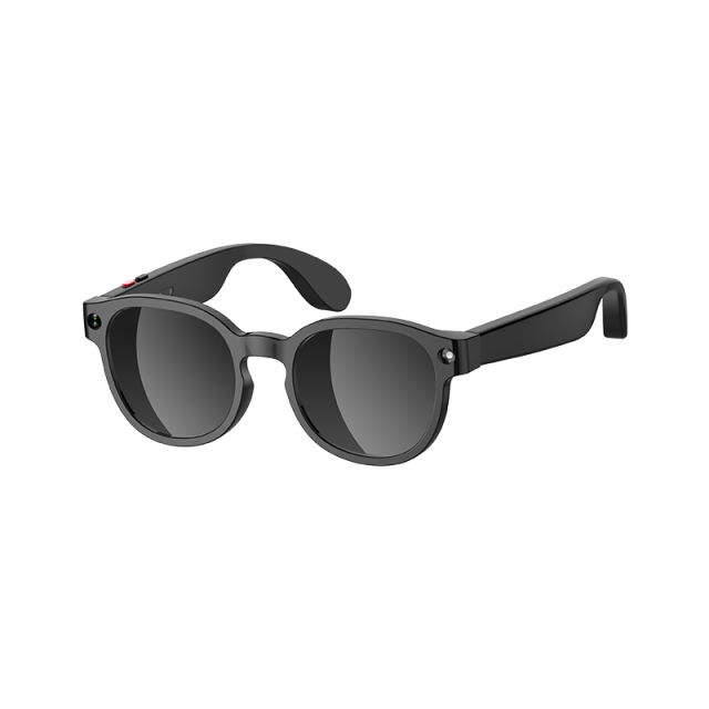 AI Translation Smart Glasses with 1080P Stabilized Camera, ChatGPT Voice Assistant, Bluetooth Music & Calls, WiFi Transfer, Magnetic Charging, RC-SG018