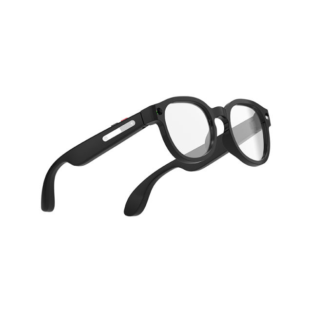 AI Translation Smart Glasses with 1080P Stabilized Camera, ChatGPT Voice Assistant, Bluetooth Music & Calls, WiFi Transfer, Magnetic Charging, RC-SG018