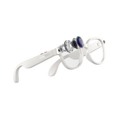 AI Translation Smart Glasses with 1080P Stabilized Camera, ChatGPT Voice Assistant, Bluetooth Music & Calls, WiFi Transfer, Magnetic Charging, RC-SG018