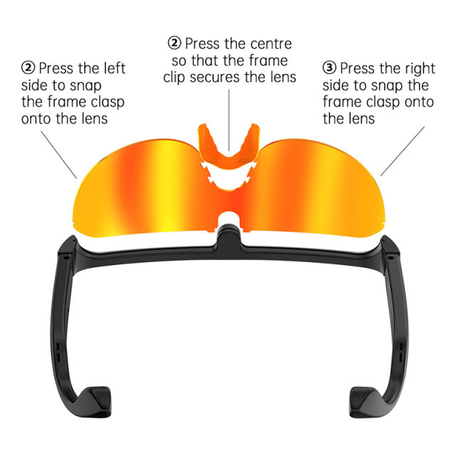 AI Smart Translation Glasses with 1200P Stabilized Camera, Sony IMX219, ChatGPT Voice Assistant, Music & Call, WiFi Transfer，RC-SG022