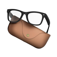 8MP AI Smart Translation Camera Glasses with Video Recording, Music Playback &amp; Bluetooth Calling, WiFi6, Noise Cancelling, IP65 Waterproof RC-SG025