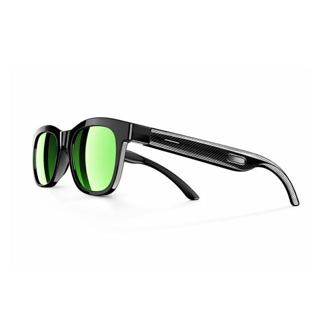 AI Smart Audio Glasses Bluetooth 5.0 | Wireless Music &amp; Calling | Translation | FM Radio | Open-Ear Stereo | Touch Control | IPX4 Waterproof RC-SG024
