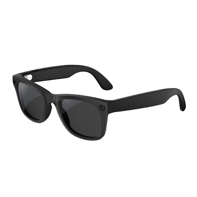 8MP AI Smart Translation Camera Glasses with Video Recording, Music Playback &amp; Bluetooth Calling, WiFi6, Noise Cancelling, IP65 Waterproof RC-SG025