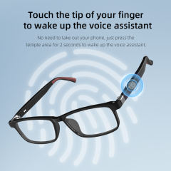 AI Smart Audio Glasses with Detachable Temples, Bluetooth Music &amp; Calling, AI Translation, Photochromic Blue Light Blocking Lenses, IP67 Waterproof  RC-SG027