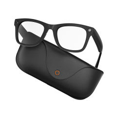 8MP AI Smart Translation Camera Glasses with Video Recording, Music Playback &amp; Bluetooth Calling, WiFi6, Noise Cancelling, IP65 Waterproof RC-SG025