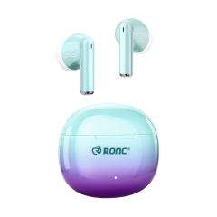 AI Translation TWS Earbuds Bluetooth 5.4 with Charging Case, HiFi Sound, Low Latency for Gaming & Music, Touch Control, 30H Playtime RC-AE14