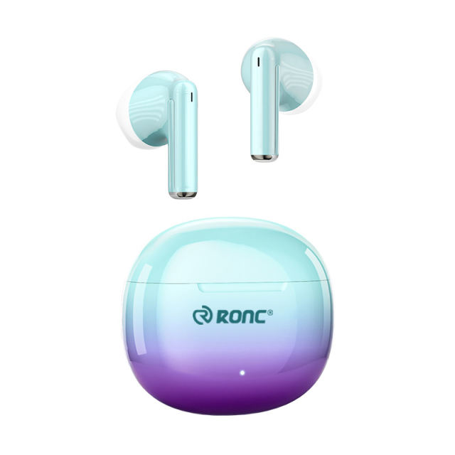 AI Translation TWS Earbuds Bluetooth 5.4 with Charging Case, HiFi Sound, Low Latency for Gaming & Music, Touch Control, 30H Playtime RC-AE14