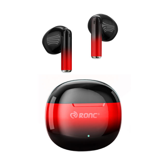 AI Translation TWS Earbuds Bluetooth 5.4 with Charging Case, HiFi Sound, Low Latency for Gaming & Music, Touch Control, 30H Playtime RC-AE14