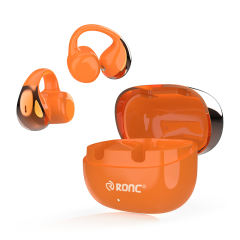 IFree 23 Open Ear Clip-on Bluetooth 6.0 Earbuds with Smart AI Translation, Directional Sound Wireless Sports Headphones, IPX4 Waterproof Translucent Charging Case RC-AE17