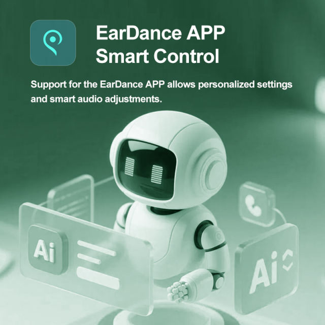TWS Open-Ear Wireless Earhooks with Smart AI Translation, Bluetooth 6.0 Directional Sound Sports Headphones, Macaron Green HD Call Noise Cancelling Earbuds RC-AE18