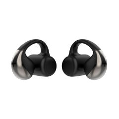 IFree 23 Open Ear Clip-on Bluetooth 6.0 Earbuds with Smart AI Translation, Directional Sound Wireless Sports Headphones, IPX4 Waterproof Translucent Charging Case RC-AE17