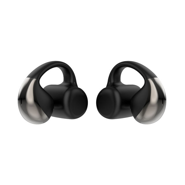 IFree 23 Open Ear Clip-on Bluetooth 6.0 Earbuds with Smart AI Translation, Directional Sound Wireless Sports Headphones, IPX4 Waterproof Translucent Charging Case RC-AE17