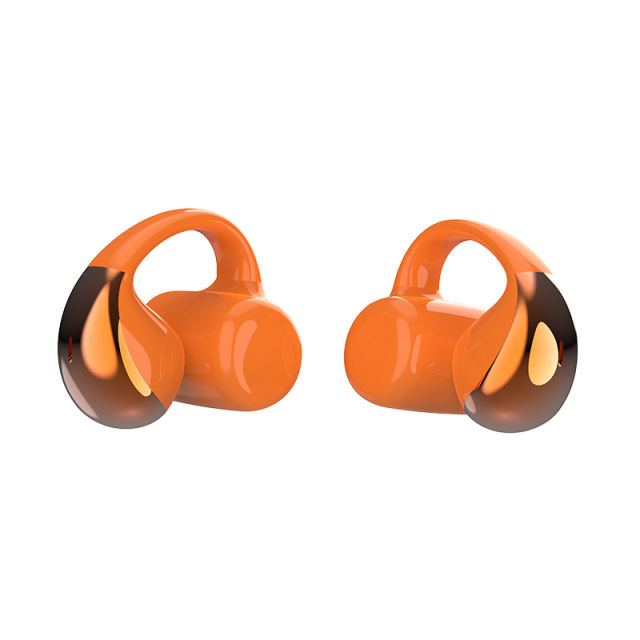 IFree 23 Open Ear Clip-on Bluetooth 6.0 Earbuds with Smart AI Translation, Directional Sound Wireless Sports Headphones, IPX4 Waterproof Translucent Charging Case RC-AE17