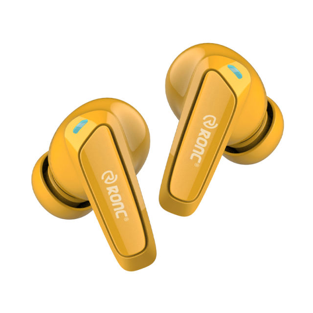 TWS Gaming Earbuds with AI Translator, ANC+ENC Dual Noise Cancelling, RGB Neon Wireless Earphones for Music & Calls RC-AE15