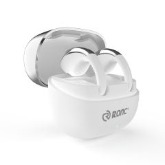 IFree 23 Open Ear Clip-on Bluetooth 6.0 Earbuds with Smart AI Translation, Directional Sound Wireless Sports Headphones, IPX4 Waterproof Translucent Charging Case RC-AE17