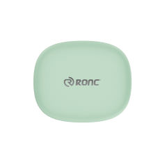 TWS Open-Ear Wireless Earhooks with Smart AI Translation, Bluetooth 6.0 Directional Sound Sports Headphones, Macaron Green HD Call Noise Cancelling Earbuds RC-AE18