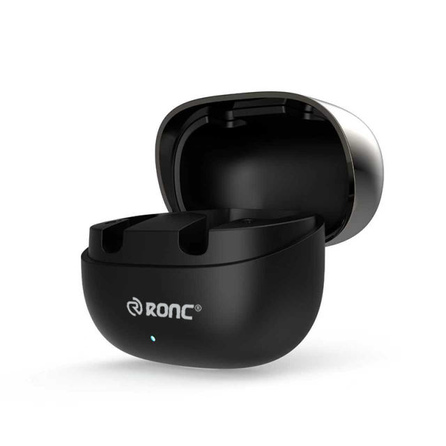 IFree 23 Open Ear Clip-on Bluetooth 6.0 Earbuds with Smart AI Translation, Directional Sound Wireless Sports Headphones, IPX4 Waterproof Translucent Charging Case RC-AE17