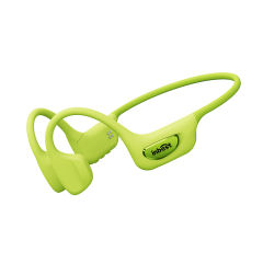 Bone Conduction Sports Headphones with Smart AI Translation, Heart Rate Monitor & Step Tracker, Bluetooth 6.0 Wireless Open-Ear Headset with Built-in TF Card & LED Night Running Light，RC-AE21