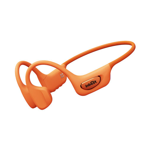 Bone Conduction Sports Headphones with Smart AI Translation, Heart Rate Monitor & Step Tracker, Bluetooth 6.0 Wireless Open-Ear Headset with Built-in TF Card & LED Night Running Light，RC-AE21