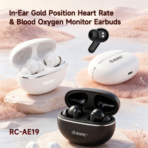 Smart AI Translator Earbuds with Heart Rate & Blood Oxygen Monitor, Bluetooth 6.0 ANC+ENC Noise Cancelling Sports Headphones, 30dB Deep Bass Wireless Earphones