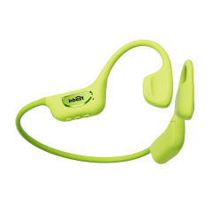 Bone Conduction Sports Headphones with Smart AI Translation, Heart Rate Monitor & Step Tracker, Bluetooth 6.0 Wireless Open-Ear Headset with Built-in TF Card & LED Night Running Light，RC-AE21