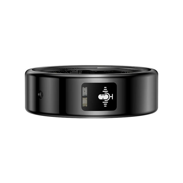 RONC AI Smart Recording Health Ring,Transcription & AI Summary,Heart Rate & Sleep Monitor RC-SR006