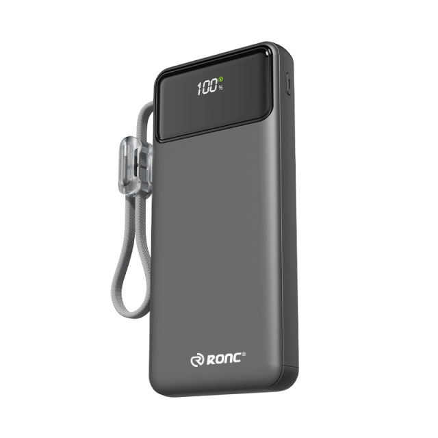 2026 New Arrival Swappable Battery Power Bank – 22.5W Fast Charge, 10000mAh Detachable Battery, Built-in USB-C Cable &amp; Emergency Flashlight – The Ultimate Travel Companion