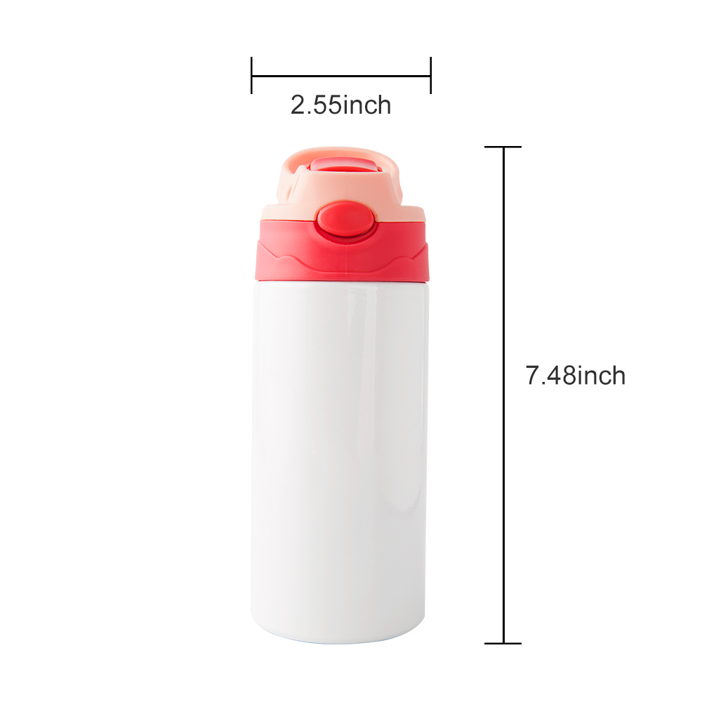 25/50 Pack 12oz Sublimation Kids Water Bottle Kids Water Bottle