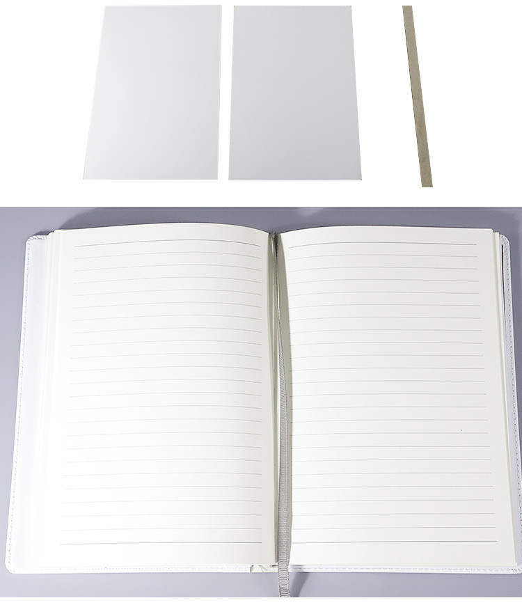 40pack A5  PU Leather Cover Sublimation Notebook