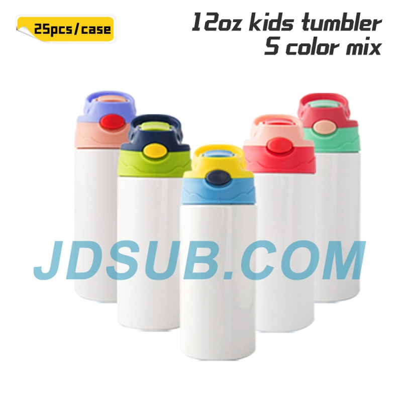 KOCDAM 25/50 Pack 12oz Sublimation Kids Water Bottle Kids Water Bottle