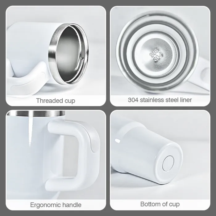 KOCDAM 25 Pack 14oz kid sublimation white stainless steel mug