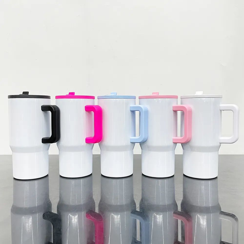 25pcs 20oz vacuum insulated leak proof macaron tumbler with removable handle presale