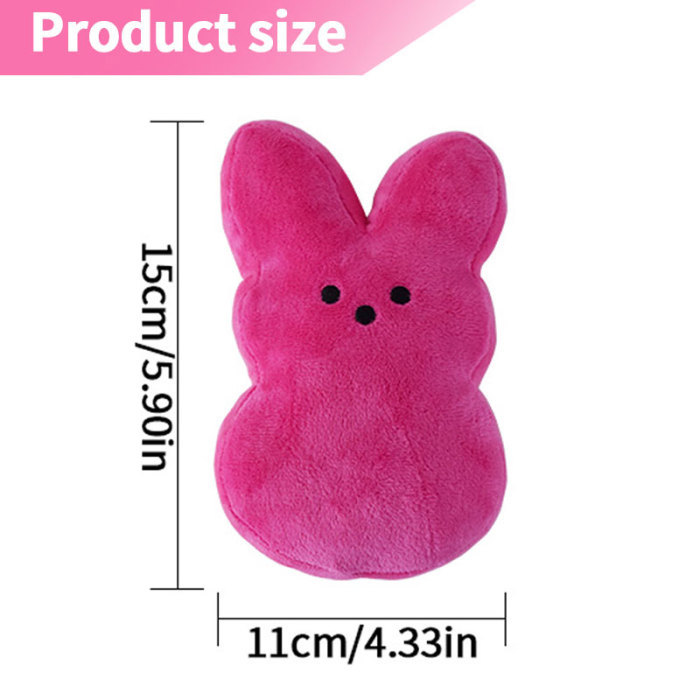 KOCDAM 20/21pack Easter 5.9in/7.9in Bunny Doll Mixed colors