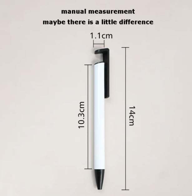 100pcs pens white for sublimation from USA warehouse