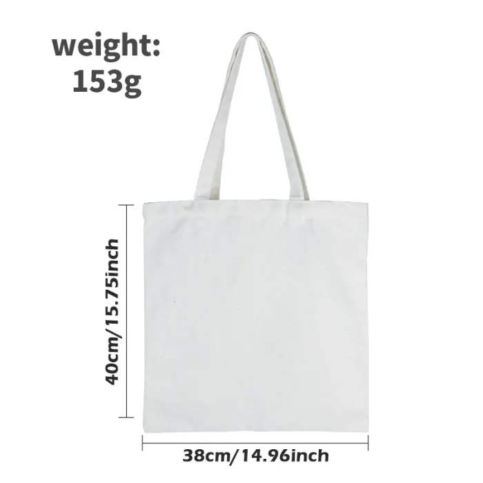 US Warehouse 25pack White Sublimation Tote Bag