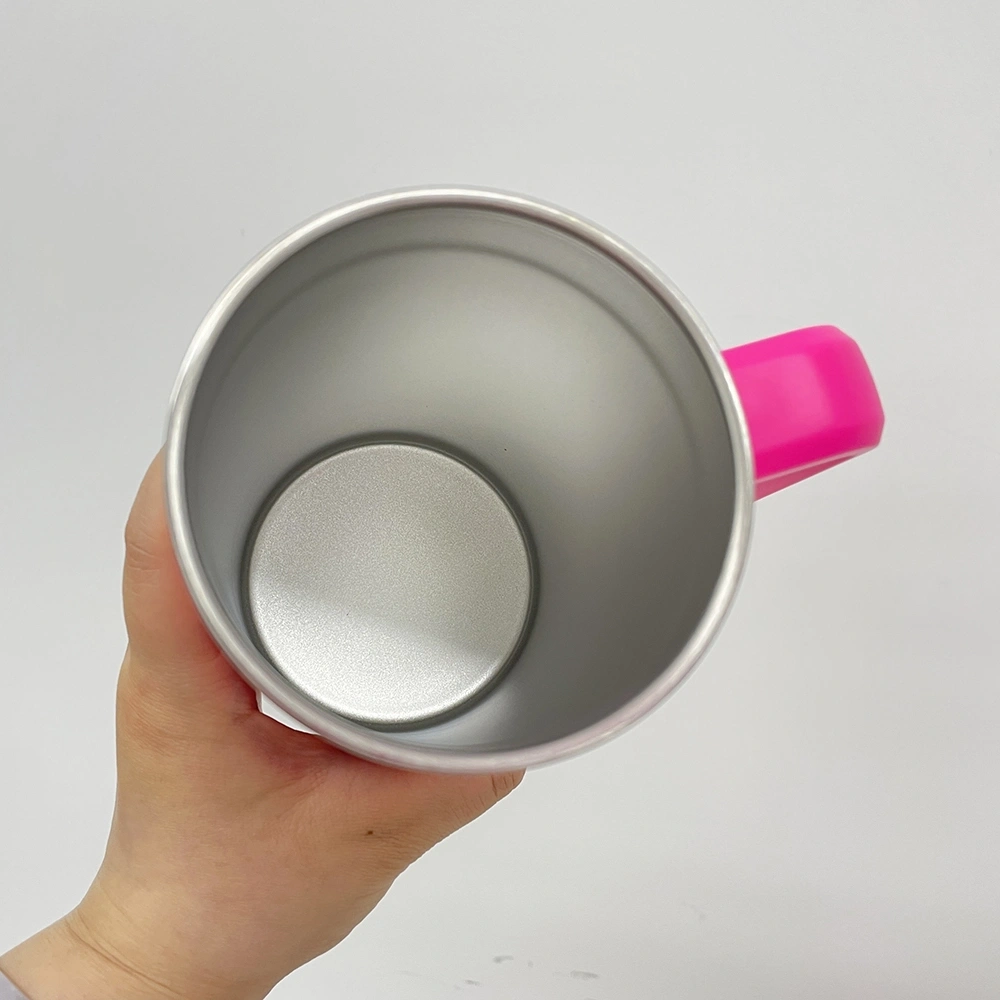 KOCDAM 20 Pack Blank Sublimation 20oz Coffee Mugs with Removable Plastic Handle