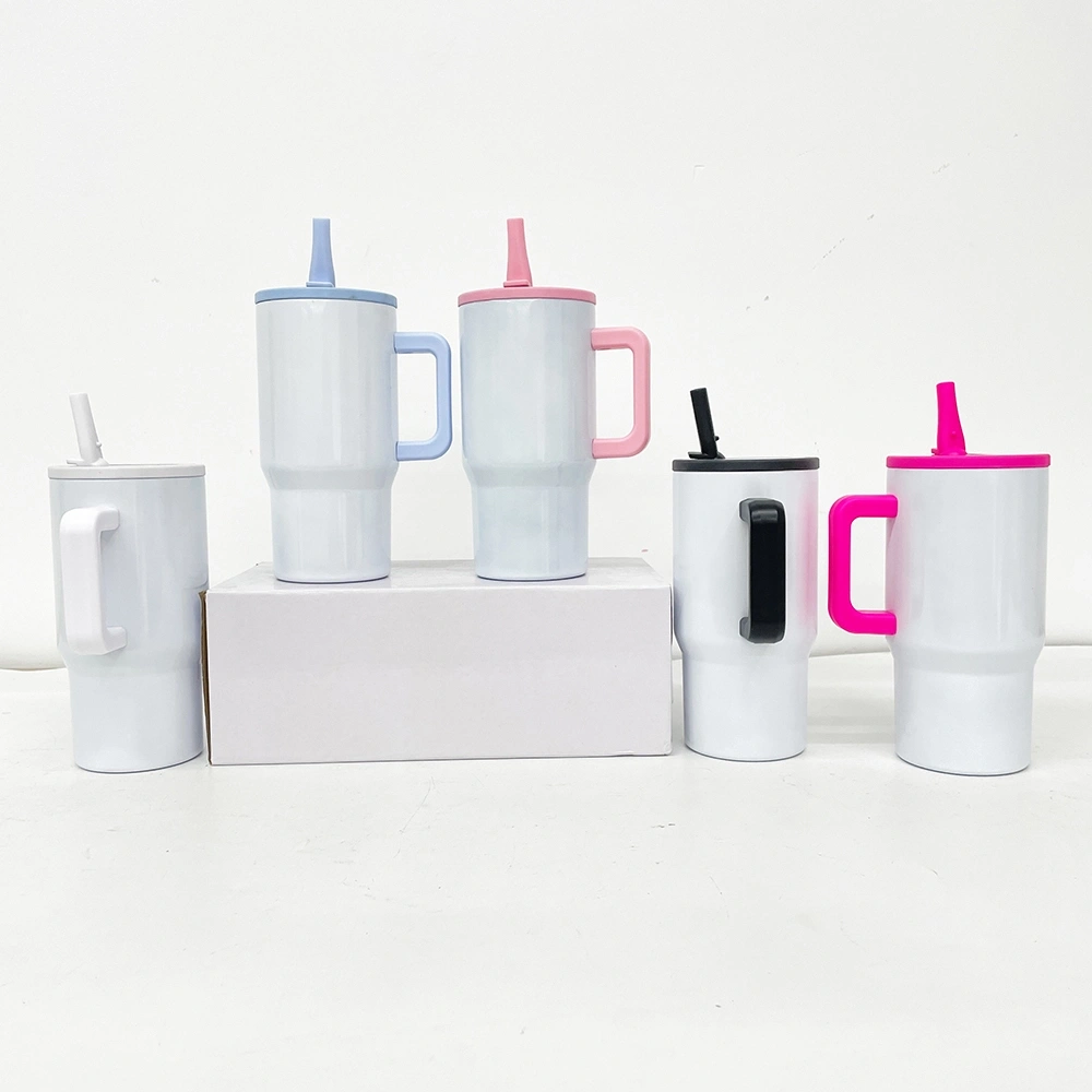 USA Warehouse 25 Pack Halloween Parent-child 20oz Glow in Dark Leakproof Flip Top Straw Tumbler for Sublimation