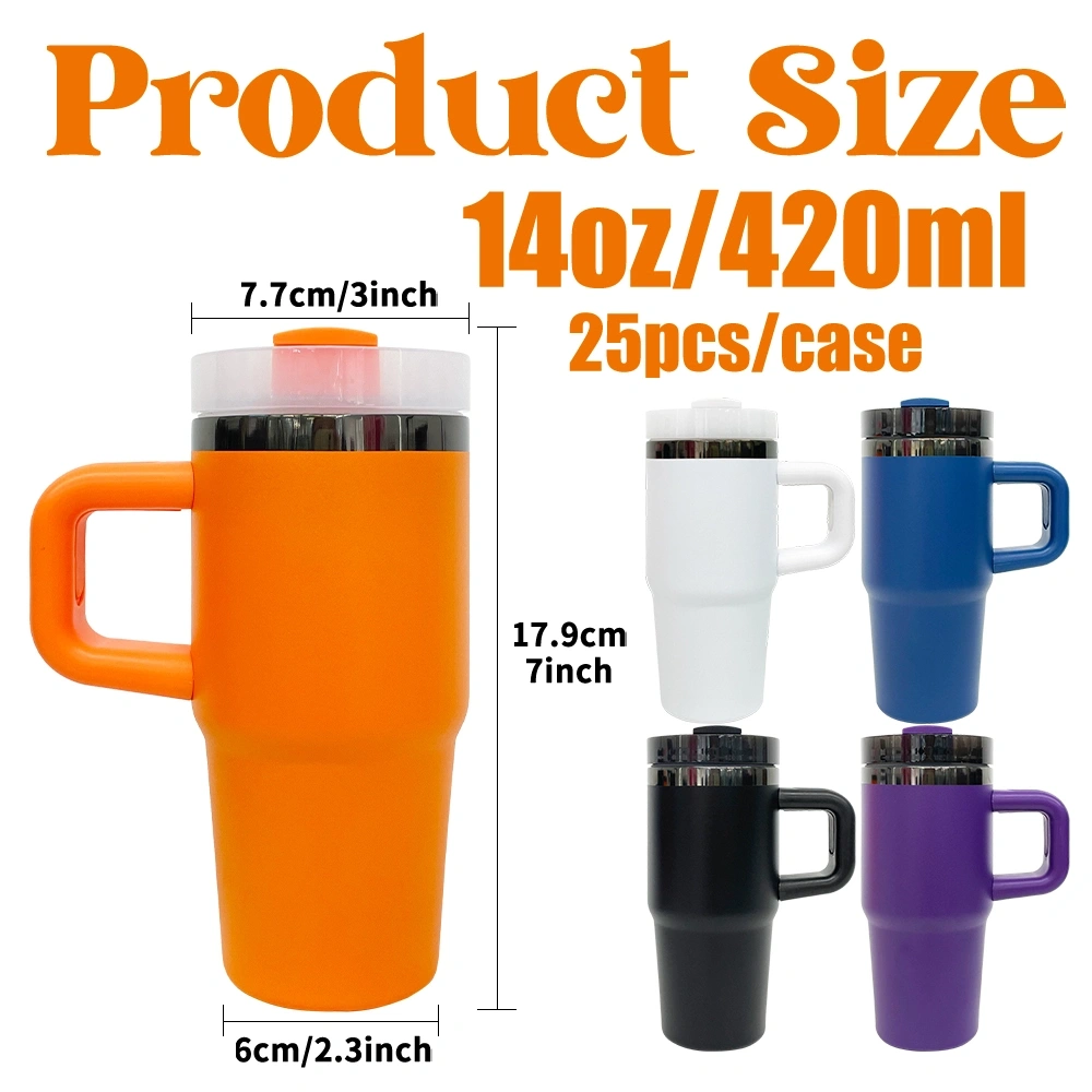 US Warehouse 25 Pack Halloween Parent Child Style 14oz Mirror Black Plated Underneath Tumblers for Laser Engraving