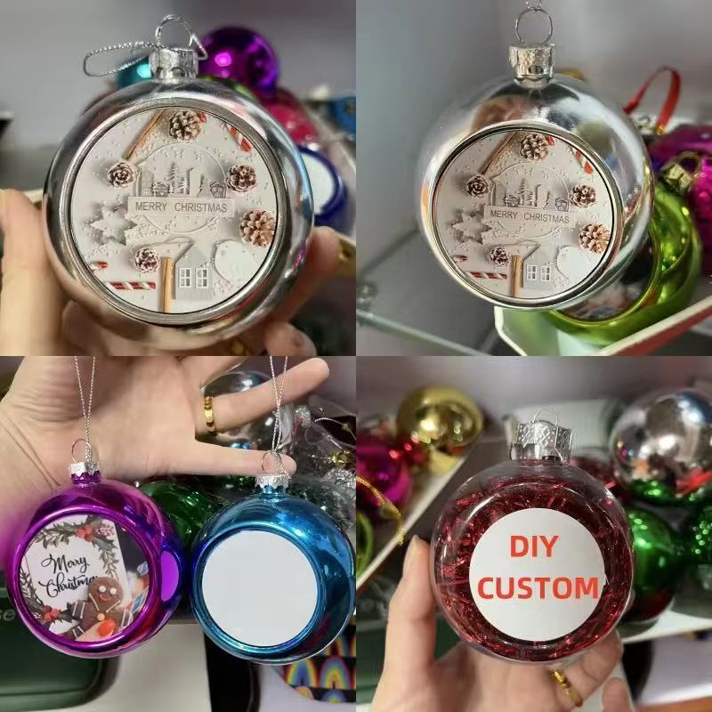 KOCDAM  Blank Sublimation Christmas Ball