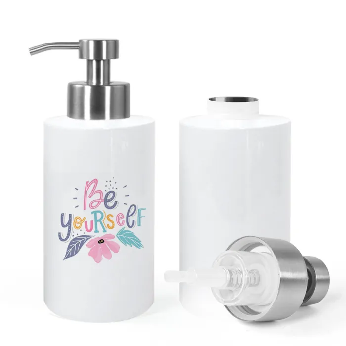 US Warehouse 25Pack 18oz sublimation Blanks Soap Dispensers
