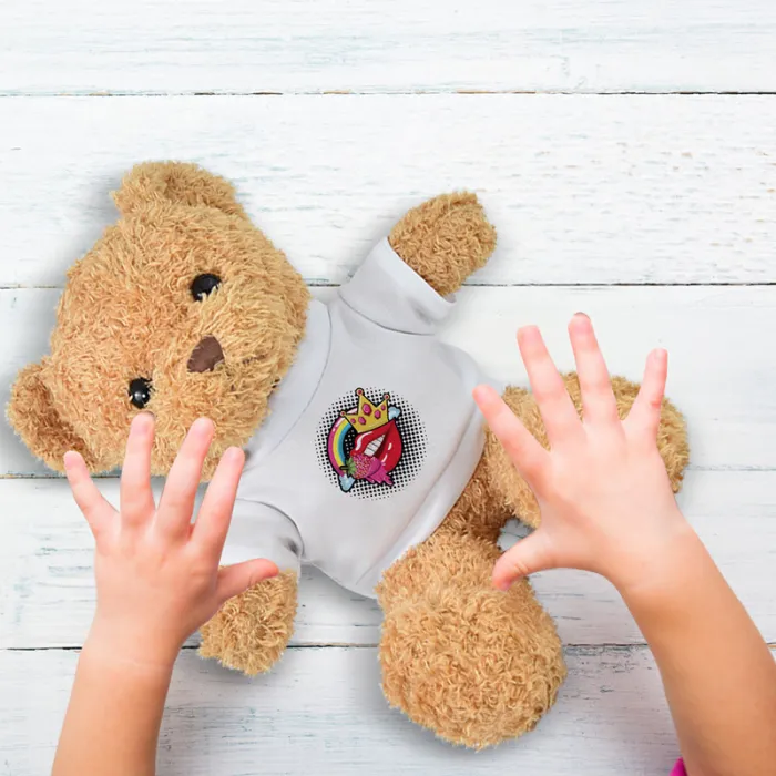 US Warehouse 24pack Teddy Bear Doll with white sublimation shirt