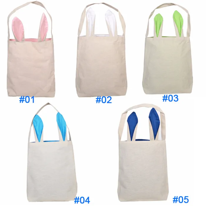 US Warehouse 40pack Easter Bunny Bags For Sublimation