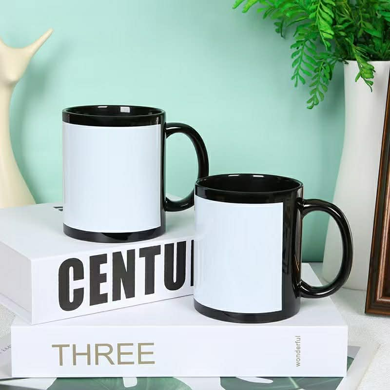 KOCDAM 36pack 11oz Ceramic Sublimation White/Color Mug with Handle
