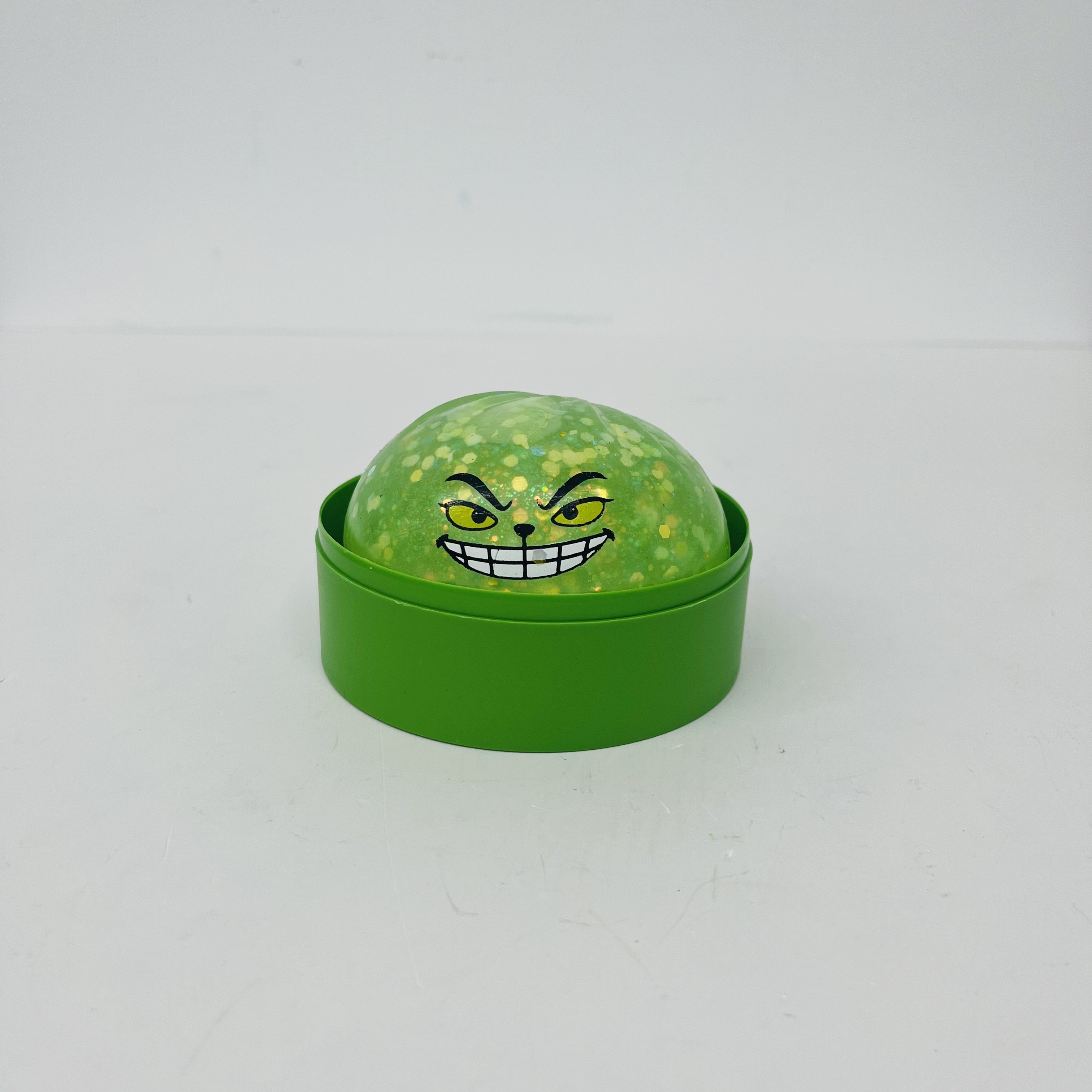 72 Pack kocdam Christmas Glow In Dark Crazy Grinch Bun Squishy Stress Relief Fidget Toy for Kids