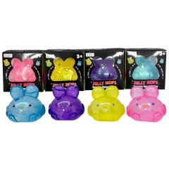60 Pack kocdam USA Warehouse Maltose Filled Cute Bunny Squishy Stress Relief Fidget Toy for Kids