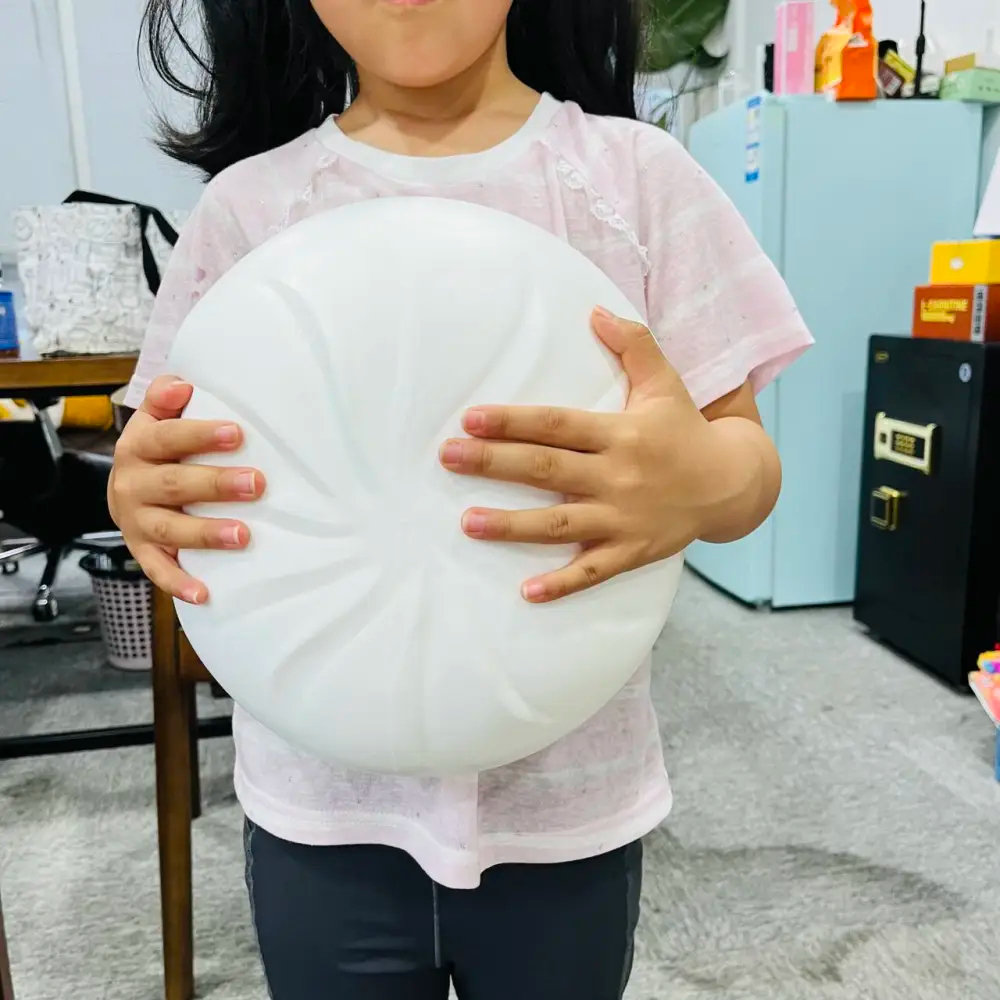 8 Pack kocdam USA Warehouse Jumbo Soft Sensory Giant 25cm Dumpling Squishy Steamed Bun Stress Relief Fidget Toy with Mystery Blind Box for Kids
